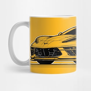 Color Wash Corvette Mug